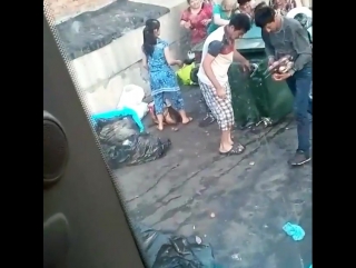 residents of samara stormed a dumpster because of expired burgers