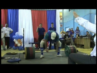 deadlift 350 kg, championship of the altai territory 2010.