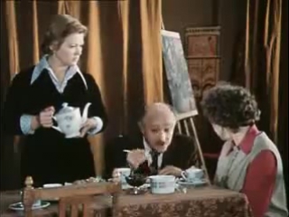 speech therapist from the film due to family circumstances of the ussr, 1977.
