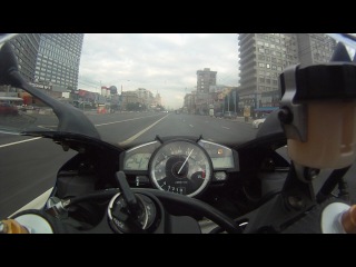 256 km per hour on novy arbat