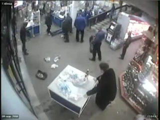 fight in the shopping center of academgorodok