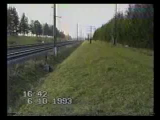 (diesel locomotive) tep80, side view, at a speed of 253 km/h